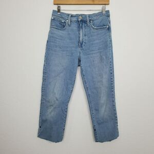 Madewell Womens The Perfect Vintage Jean Size 27 DIY Crop NA918 Ellicot Wash